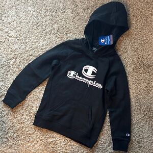 Champion girls size M Black Pullover Hoodie
